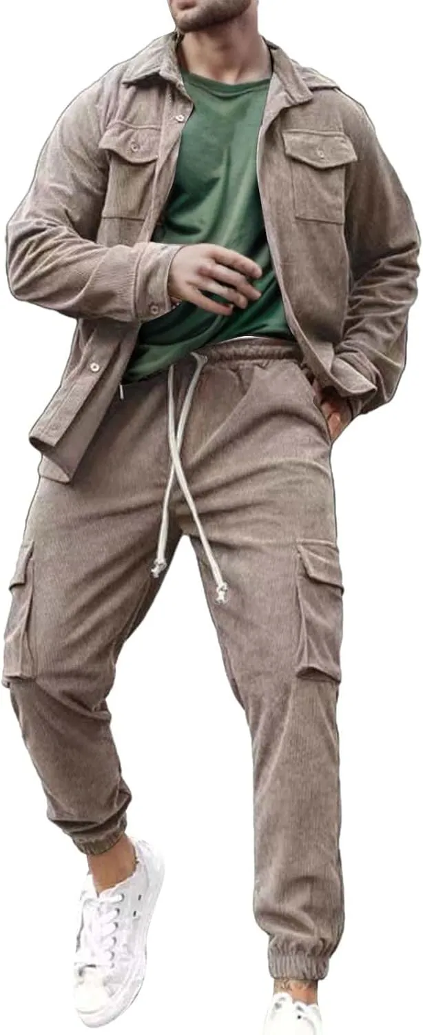 2 Pcs Halloween Renaissance Costume Set Travel Jacket With Hidden Pockets Mens Slim Fit Sweatshirt Mens Linen Outfit