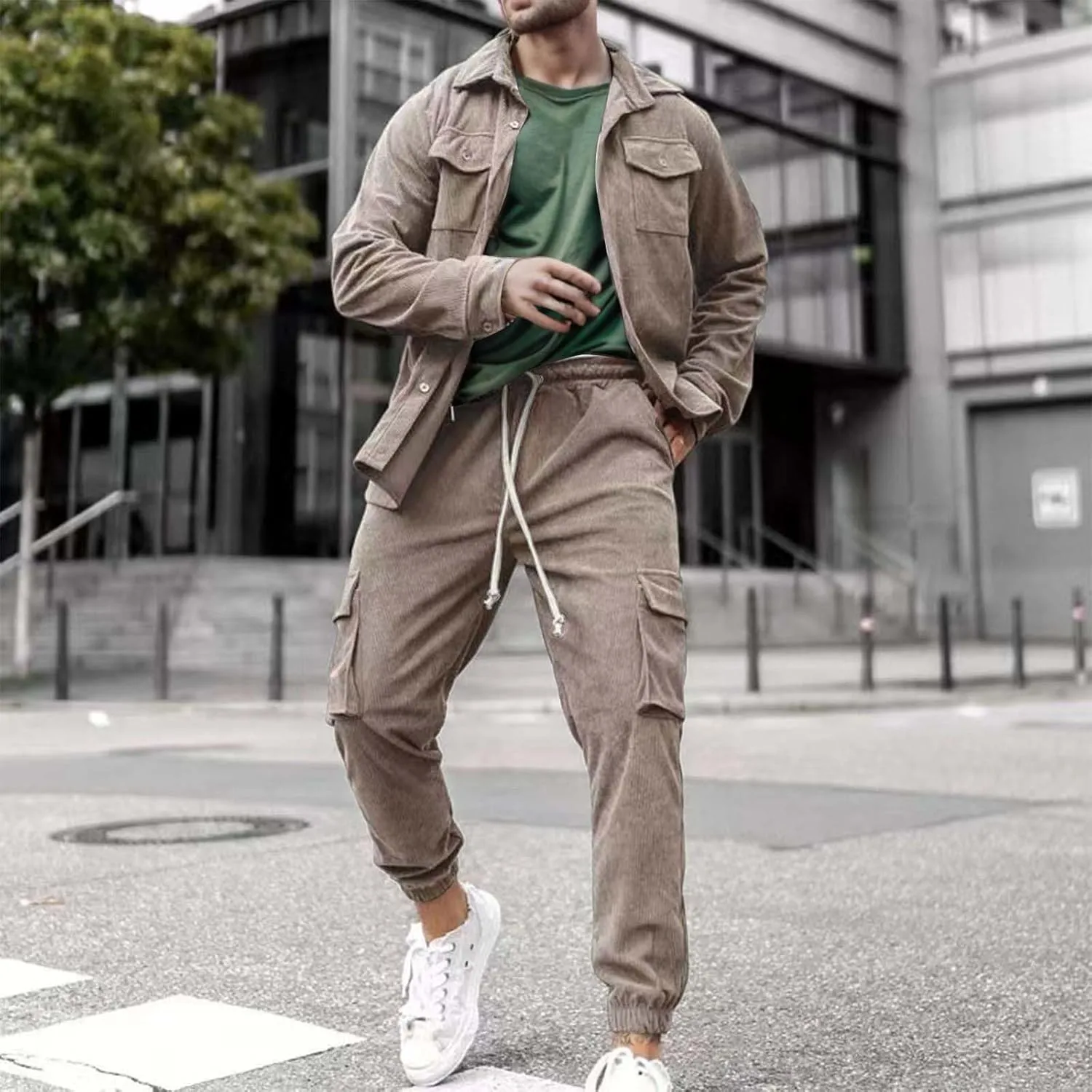 2 Pcs Halloween Renaissance Costume Set Travel Jacket With Hidden Pockets Mens Slim Fit Sweatshirt Mens Linen Outfit