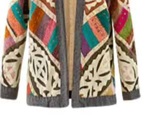 Alix Of Bohemia - Women's One of a Kind Cutwork Kantha Jacket