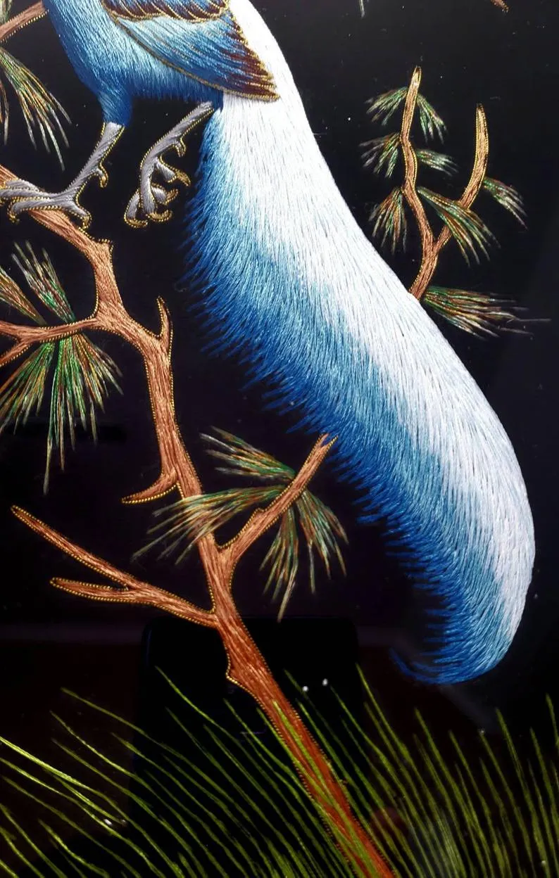 Blue Pheasant Wall Art