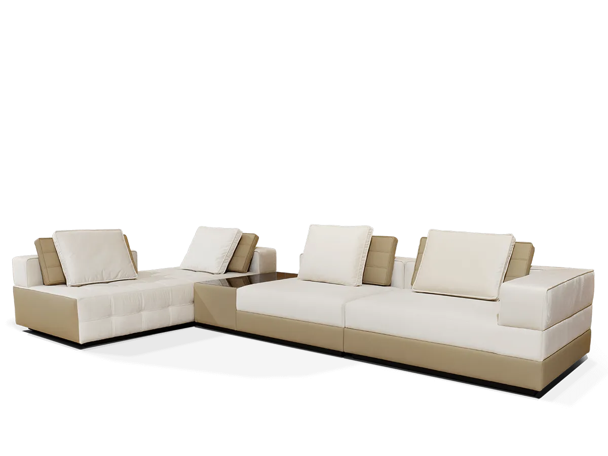 Capuchin Modular Sofa | CAFFE LATTE