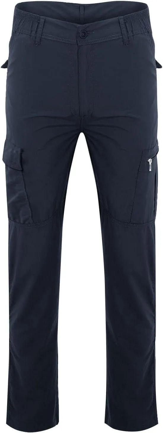 Cargo Pants for Men Lightweight Wild Outdoor Hiking Pants Waterproof Ripstop Tactical Work Pants with Multi Pockets