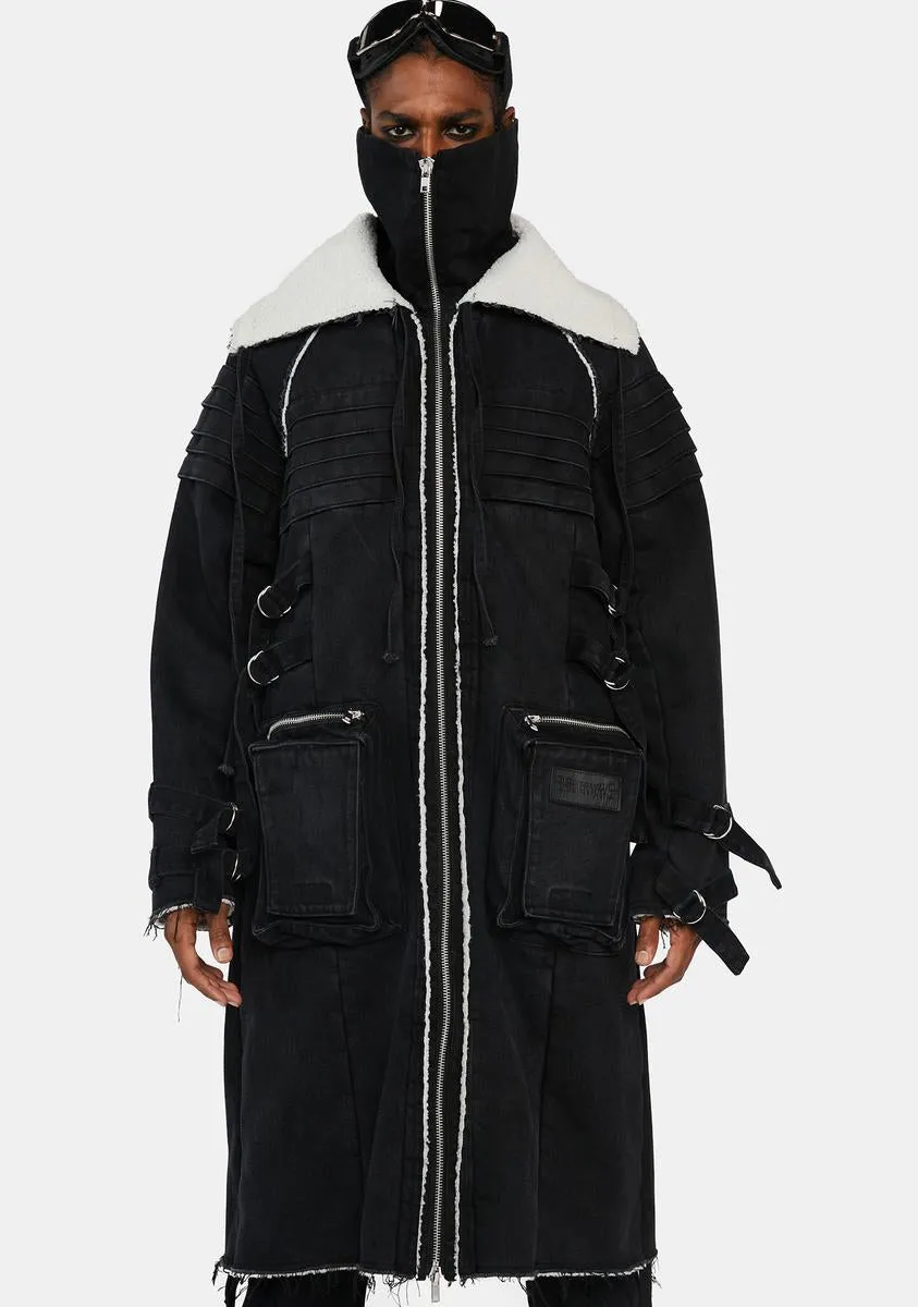 Compression Unisex Fleece Parka Jacket