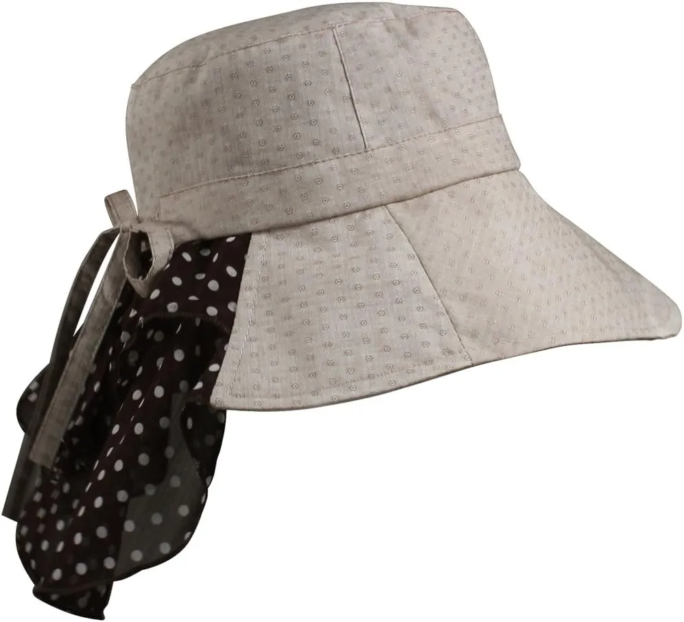 Dahlia Women's Summer Sun Hat - Fashion Flap Hat
