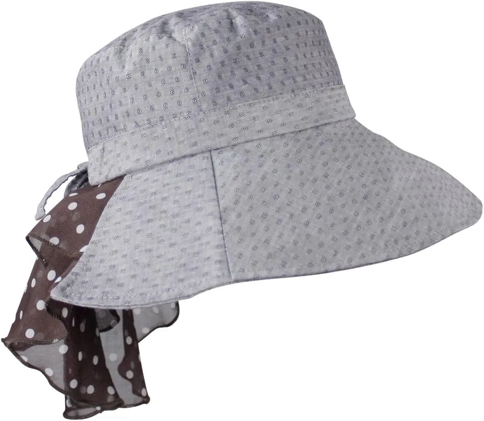 Dahlia Women's Summer Sun Hat - Fashion Flap Hat