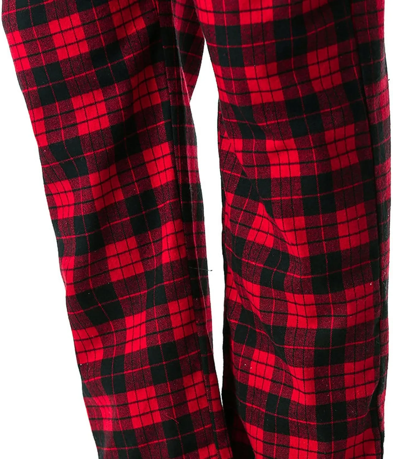 Fashion Men's Casual Plaid Loose Sport Plaid Pajama Pants Trousers