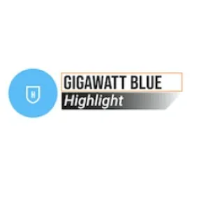 Gigawatt Blue - Two Thin Coats