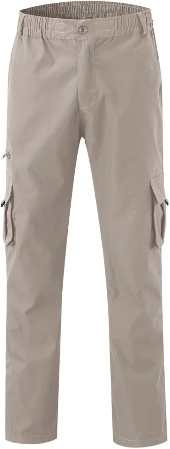 Men Joggers Chino Cargo Pants Hiking Outdoor Recreation Pants Twill Fitness Track Jogging Pants Casual Cotton Pants Sweatpant