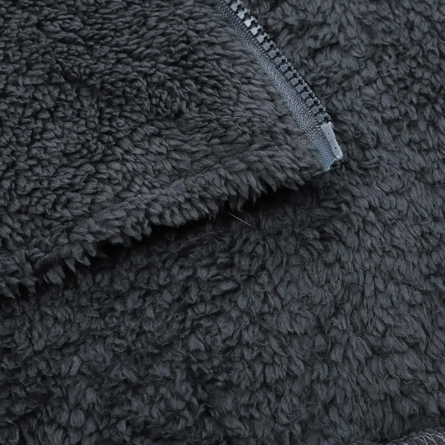 Mens Fuzzy Sherpa Pullover Hoodie Sweatshirts Long Sleeve Fluffy Fleece Zip up Cardigan Coats Winter Sweatshirt