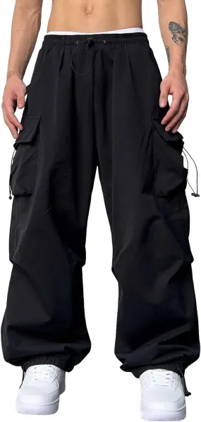 Men's Sweatpants with Zipper Pockets Tapered Joggers for Men Athletic Pants for Workout Jogging Pants