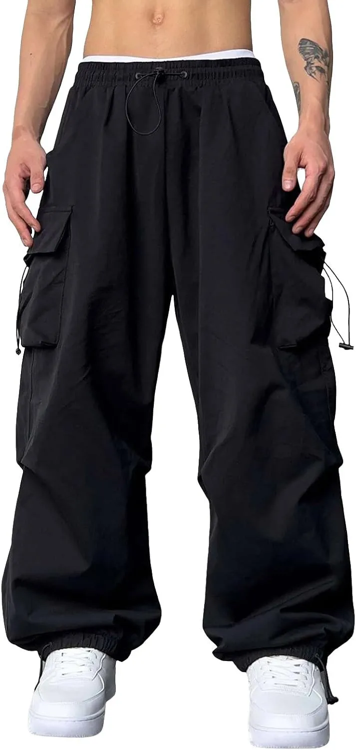 Men's Sweatpants with Zipper Pockets Tapered Joggers for Men Athletic Pants for Workout Jogging Pants
