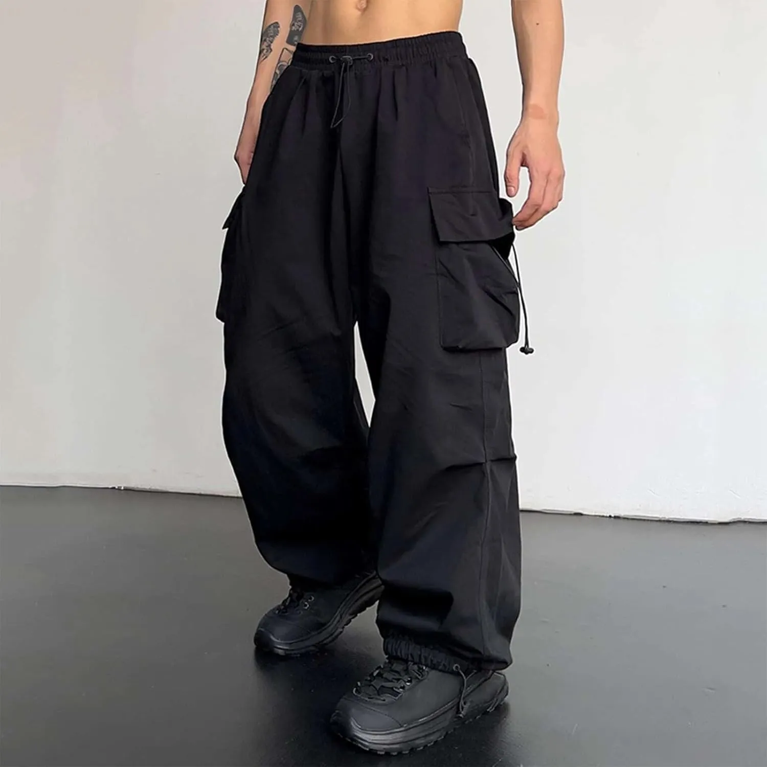Men's Sweatpants with Zipper Pockets Tapered Joggers for Men Athletic Pants for Workout Jogging Pants