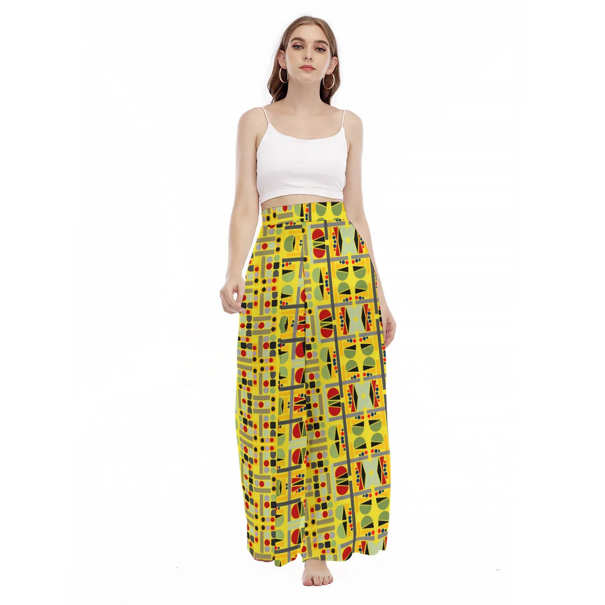 OD Women's High Waist Wide Leg Culottes TUL0988