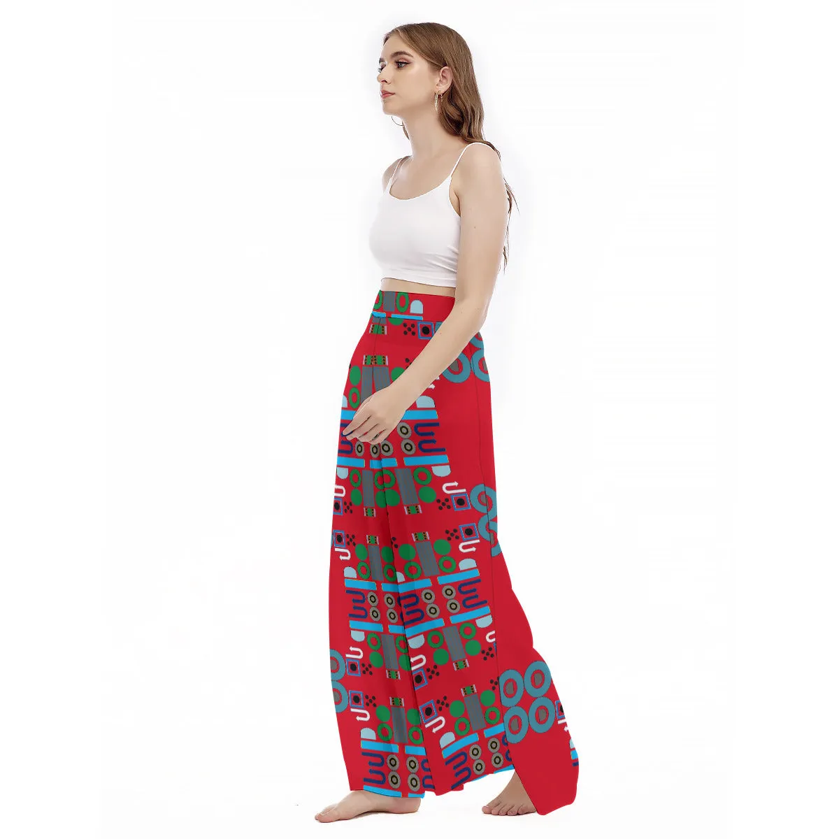 OD Women's High Waist Wide Leg Culottes TUL3