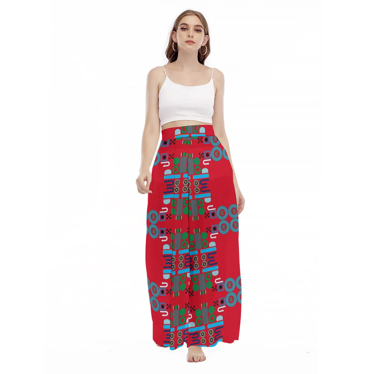 OD Women's High Waist Wide Leg Culottes TUL3