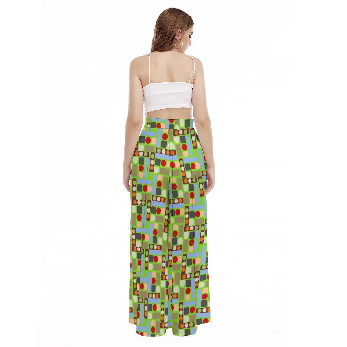 OD Women's High Waist Wide Leg Culottes TUL98