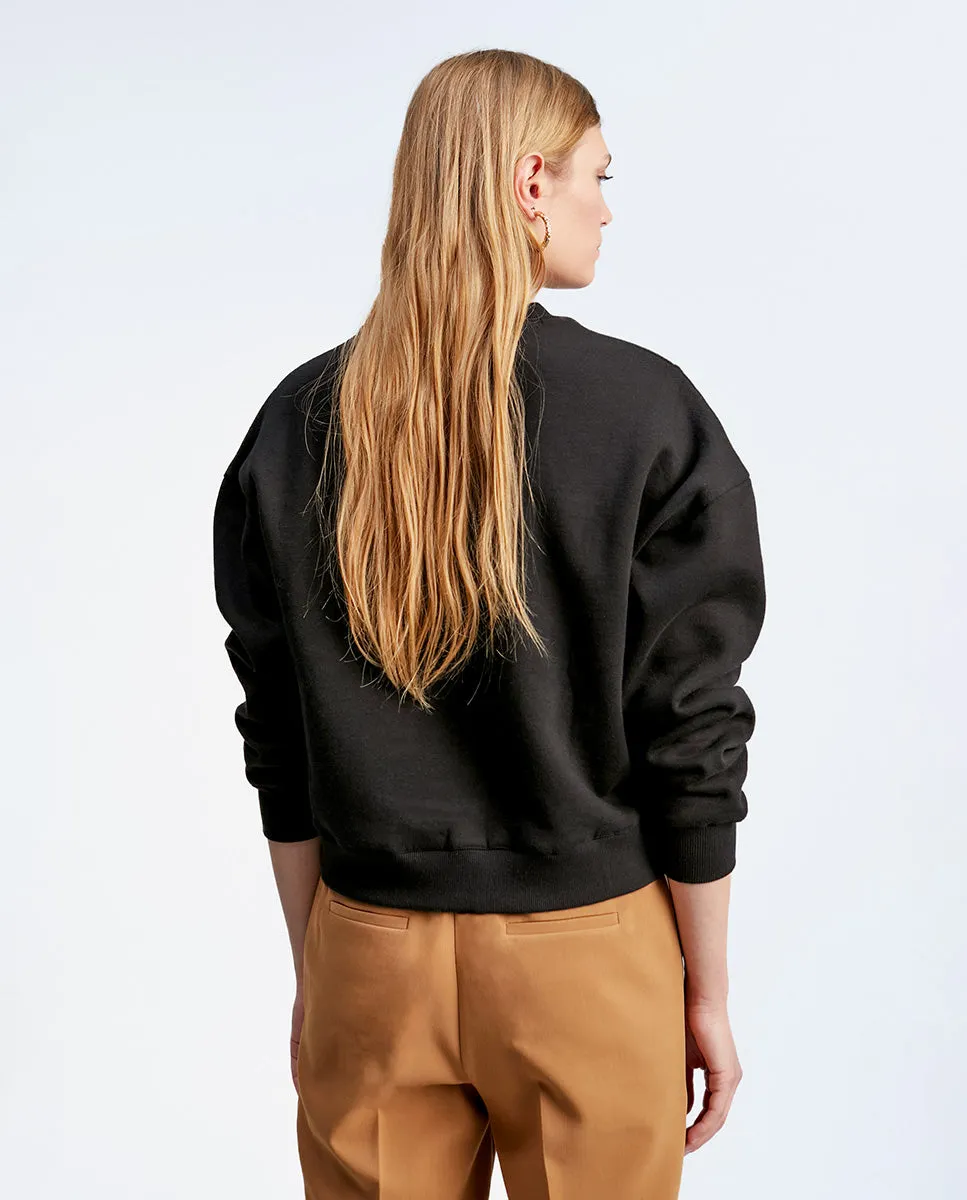 Sweatshirt with tiger details