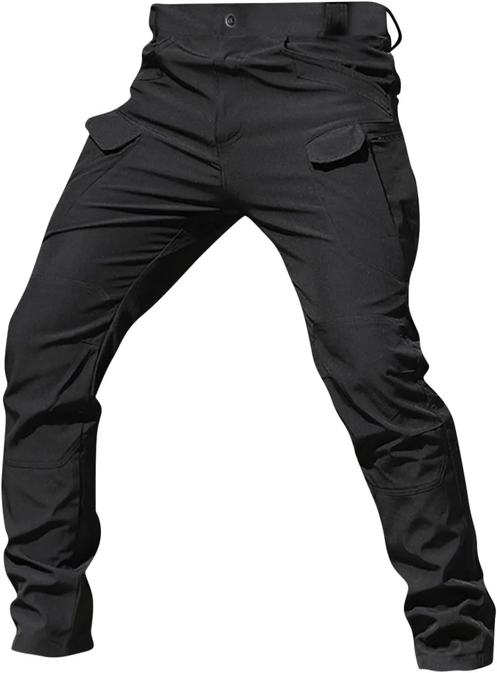 Tactical Pants for Men Ripstop Cargo Water Resistant Hiking Pants Relaxed Fit Stretch Quick Dry Work Pant Multi Pockets