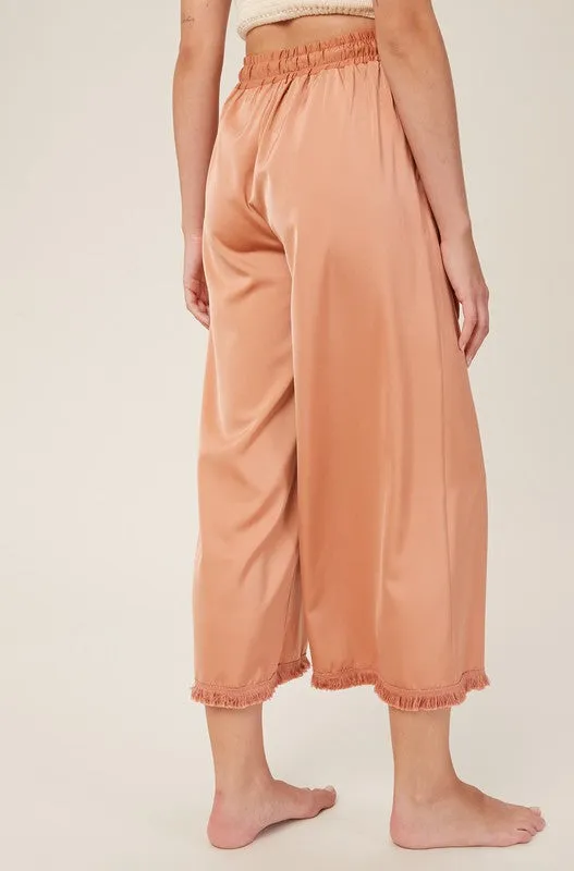 The Aspen Fringe Hem Culottes