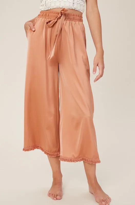The Aspen Fringe Hem Culottes