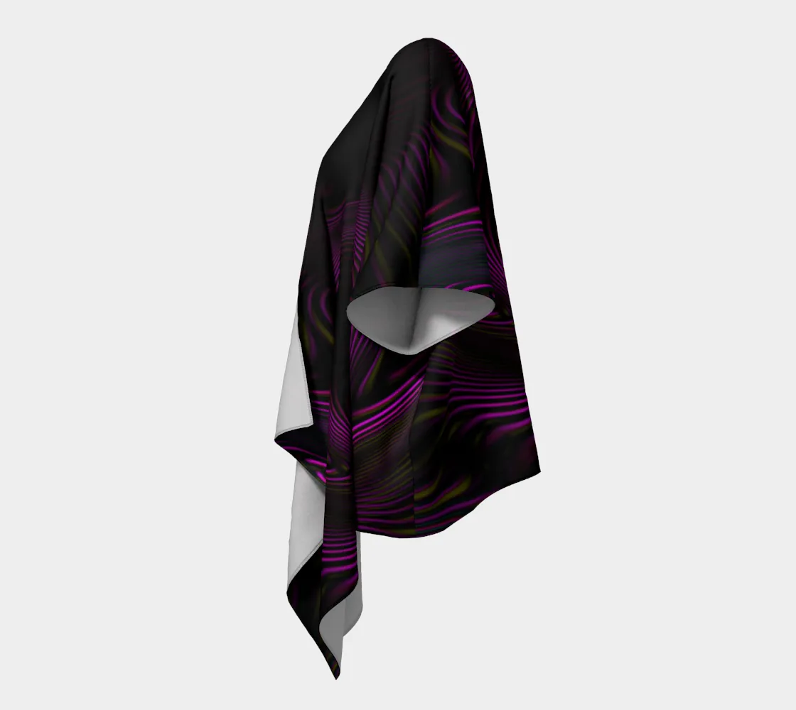 Velvet Dream | Draped Kimono | Hakan Hisim